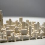 3D printed city models